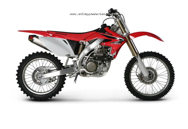 ECHAPPEMENT MOTO AKRAPOVIC RACING & EVOLUTION EXHAUST SYSTEM HONDA CRF 450 R (2008)